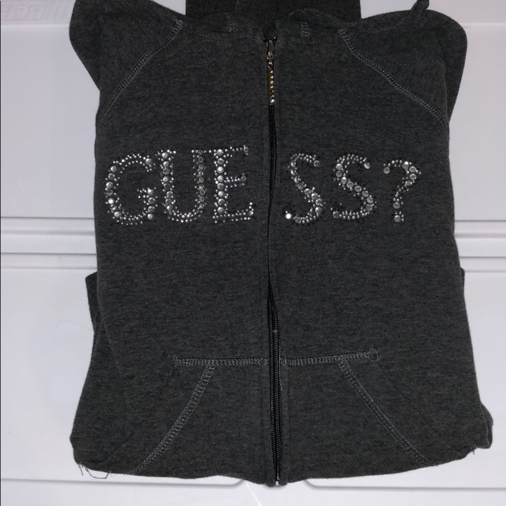 Guess fleece zip up !